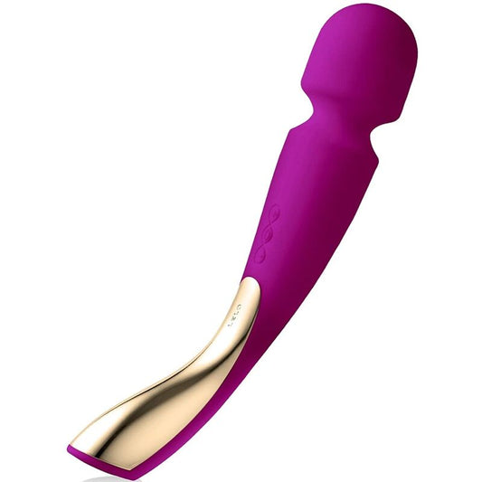 LELO - SMART WAND MEDIUM 2 MASSEUR ROSE PROFONDE White Smoke Magenta