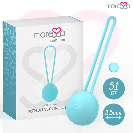 MORESSA - OSIAN ONE PREMIUM SILICONE ROSE White Smoke Azul