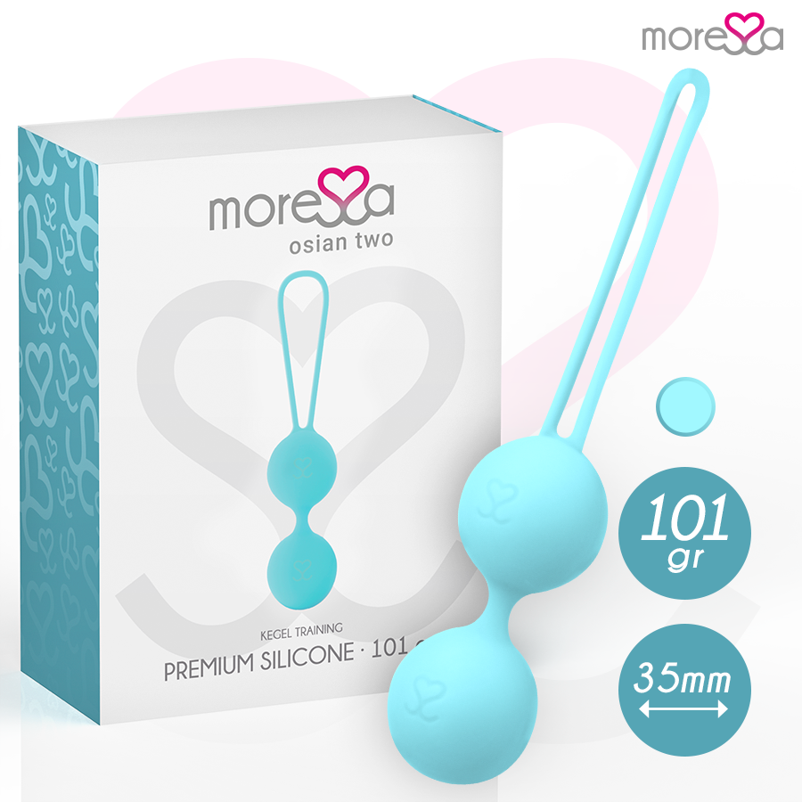 MORESSA - OSIAN DEUX SILICONE PREMIUM ROSE White Smoke Azul
