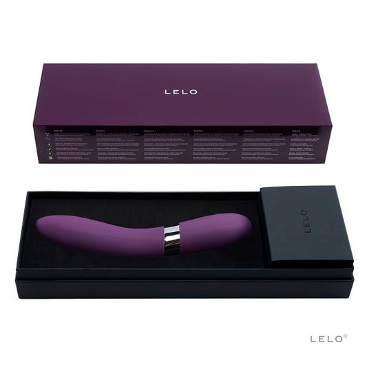 LELO - VIBRATEUR DE LUXE ELISE 2 LILAS White Smoke Violet,Noir