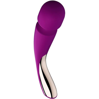 LELO - SMART WAND MEDIUM 2 MASSEUR ROSE PROFONDE White Smoke Magenta,Noir,Turquoise