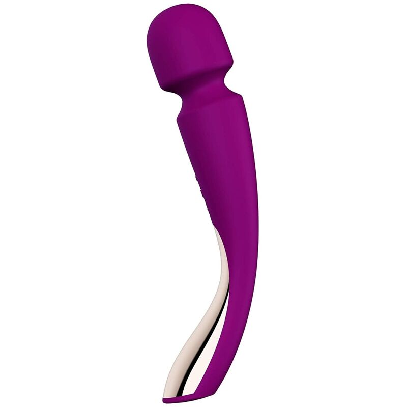 LELO - SMART WAND MEDIUM 2 MASSEUR ROSE PROFONDE White Smoke Magenta,Noir,Turquoise
