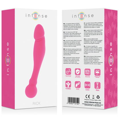INTENSE - SILICONE RICK DOUBLE ROSE - Naturel Ethique
