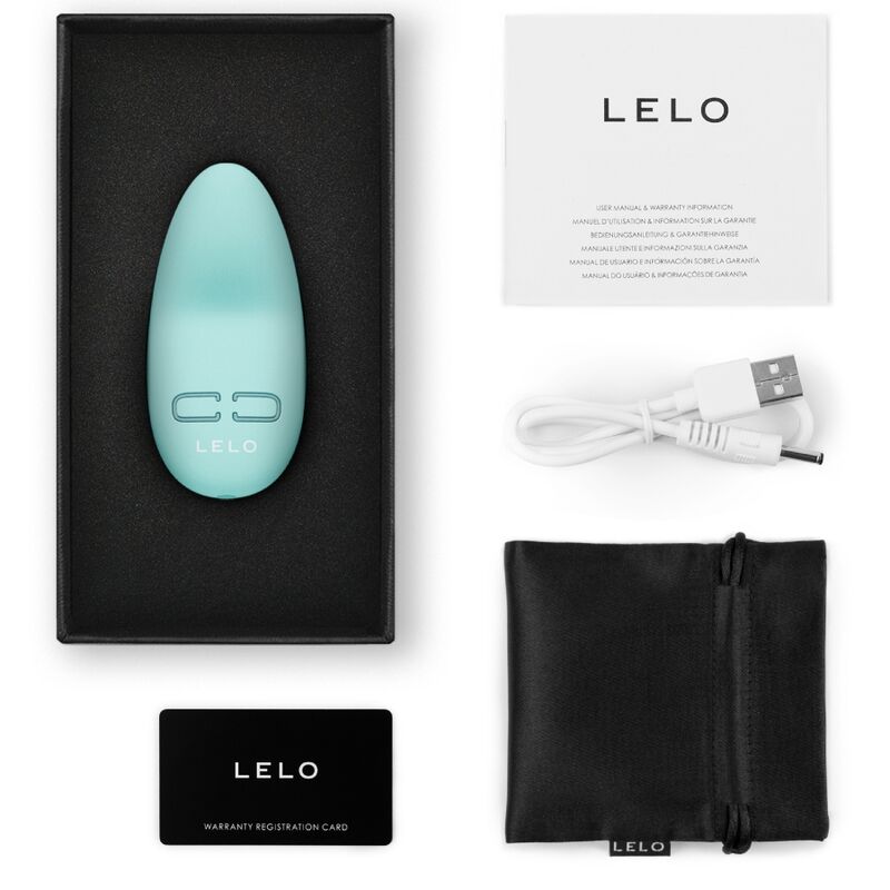 Lelo lily 3 White Smoke Verde,Lila,Morado