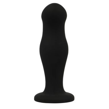 BLACK&SILVER - SEAN PLUG ANAL PREMIUM SILICONE NOIR - Naturel Ethique