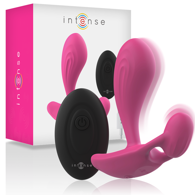 INTENSE - TÉLÉCOMMANDE ANAL SHELLY PLUG ROSE White Smoke Fucsia,Violeta