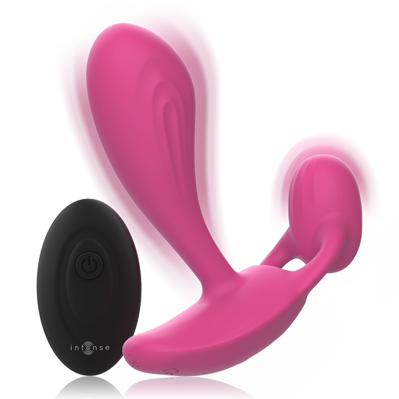 INTENSE - TÉLÉCOMMANDE ANAL SHELLY PLUG ROSE White Smoke Fucsia,Violeta