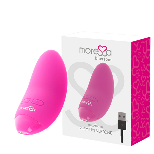 MORESSA - VIBRATEUR ROSE BLOSSOM White Smoke Fuschia,Noir
