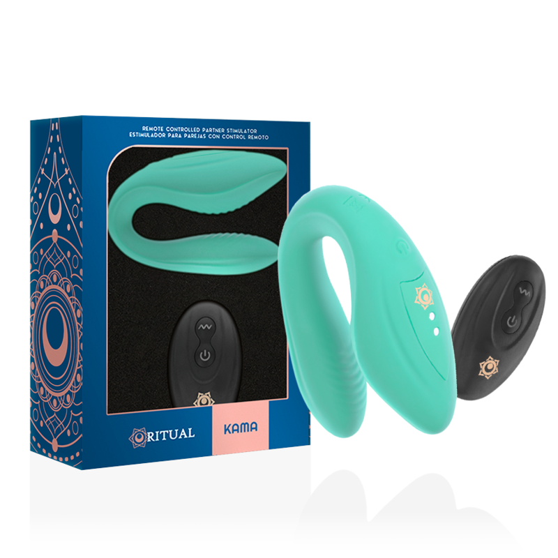 RITHUAL - TÉLÉCOMMANDE KAMA POUR COUPLES AZABACHE - Naturel Ethique