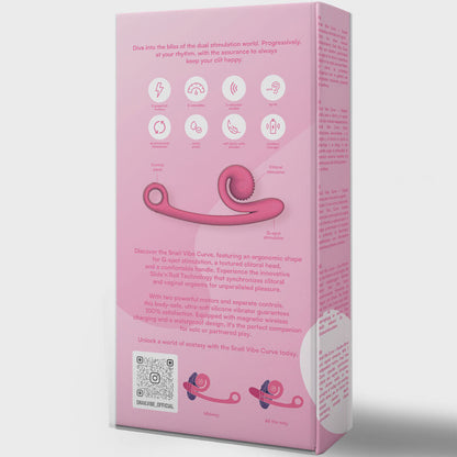 SNAIL VIBE - VIBRATEUR CURVE ROSE Lavender Rosa fucsia,Morado,Rosa nude,Negro