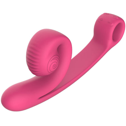 SNAIL VIBE - VIBRATEUR CURVE ROSE White Smoke Rosa fucsia