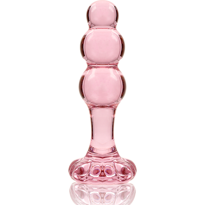 Plug anal en verre - Modèle 1 - Naturel Ethique
