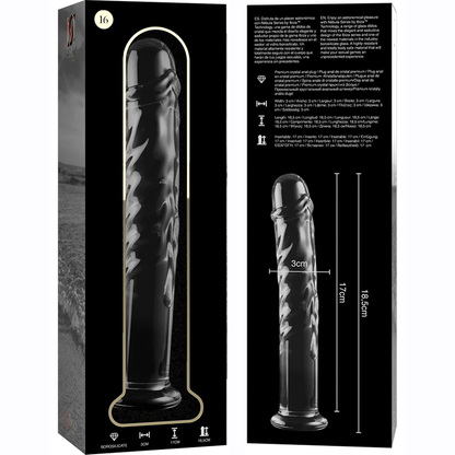 Gode en verre - Modèle 16 - Naturel Ethique