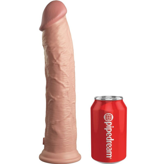 KING COCK - ELITE GODE RÉALISTE EN SILICONE 28 CM - Naturel Ethique