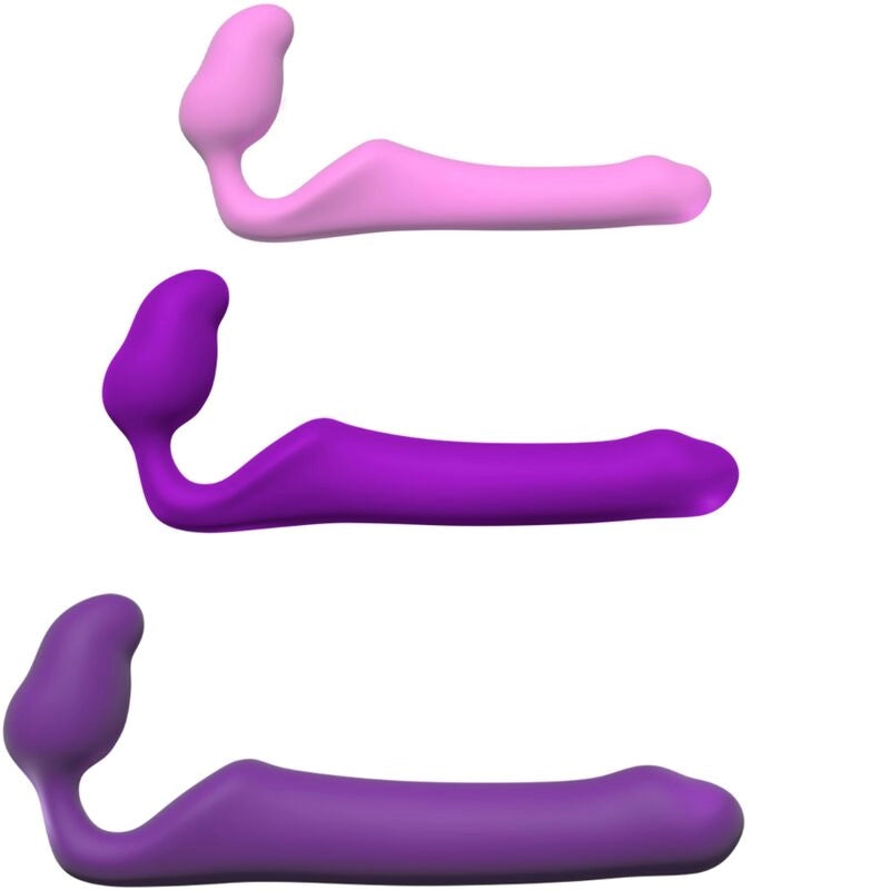 ADRIEN LASTIC - QUEENS STRAP-ON SOUPLE VIOLET TAILLE M - Naturel Ethique