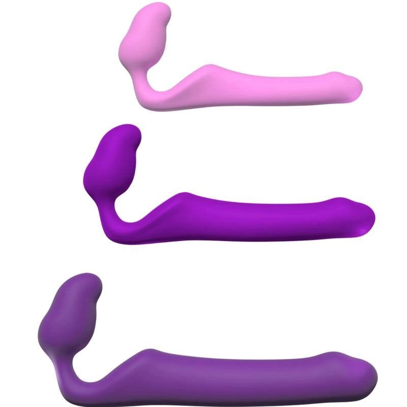 ADRIEN LASTIC - QUEENS STRAP-ON SOUPLE VIOLET TAILLE L - Naturel Ethique