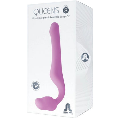 ADRIEN LASTIC - QUEENS STRAP-ON SOUPLE ROSE TAILLE S - Naturel Ethique