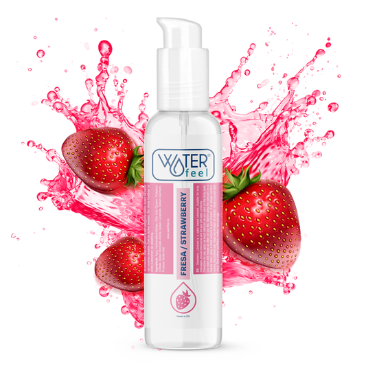 WATERFEEL - LUBRIFIANT À BASE D'EAU DE FRAISE 175 ML - Naturel Ethique