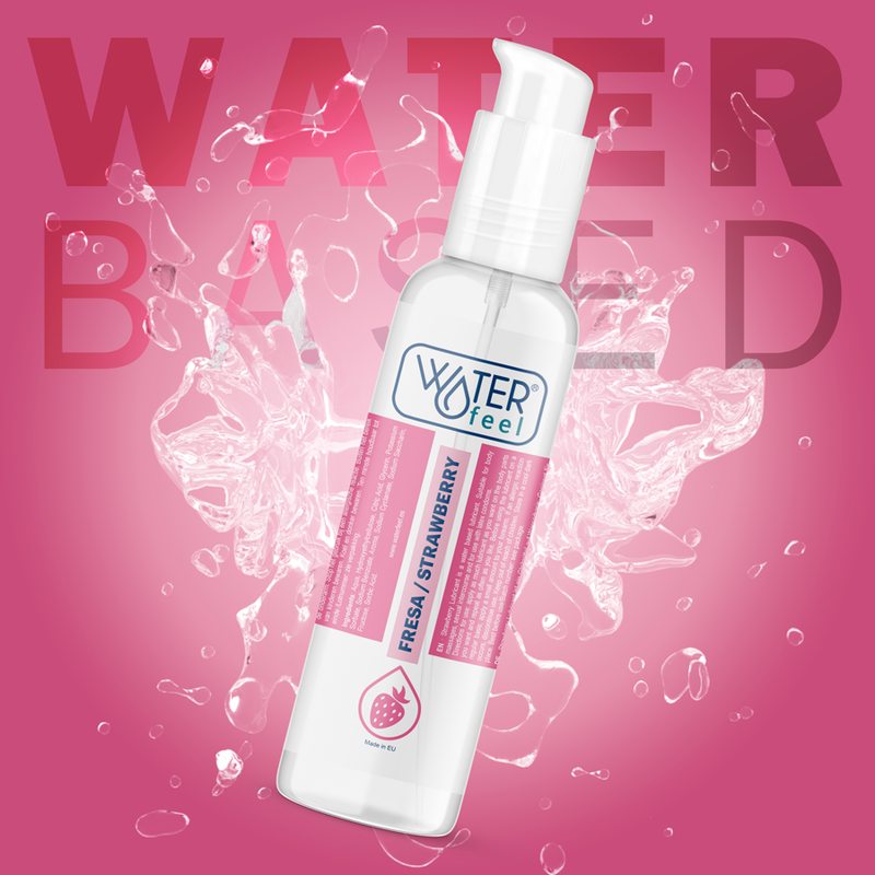 WATERFEEL - LUBRIFIANT À BASE D'EAU DE FRAISE 175 ML - Naturel Ethique