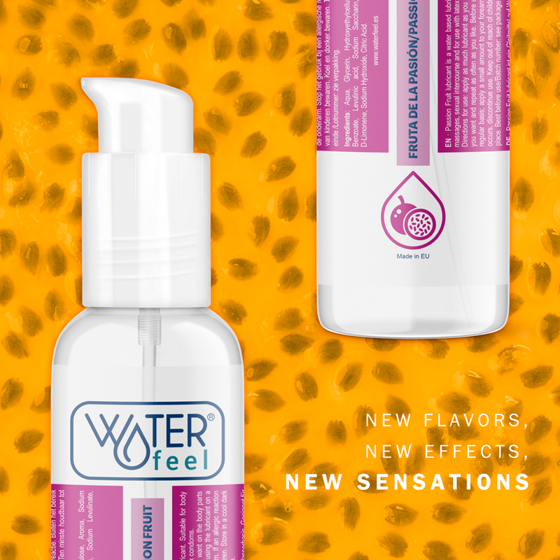 WATERFEEL - LUBRIFIANT À BASE D'EAU AUX FRUITS DE LA PASSION 175 ML - Naturel Ethique