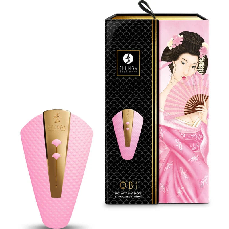 SHUNGA - MASSEUR INTIME OBI ROSE White Smoke ROSA,NEGRO,FUCSIA,VIOLETA