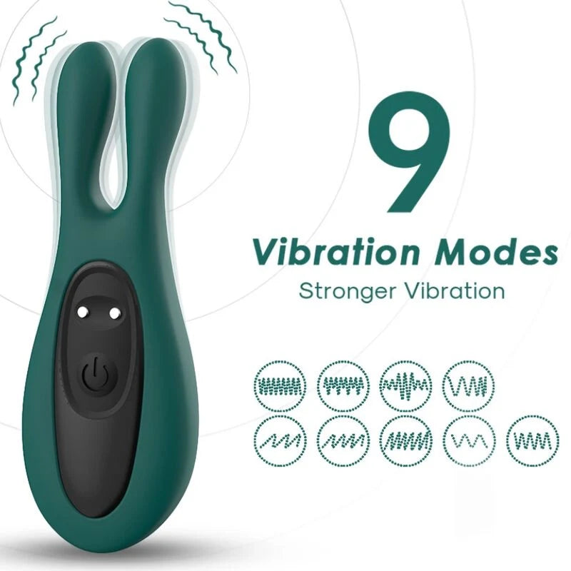 ARMONY - STIMULATEUR & VIBRATEUR LAPIN VERT White Smoke