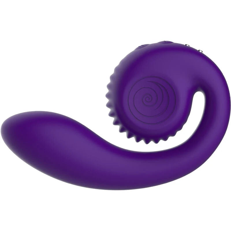SNAIL VIBE - GIZI DUAL STIMULATEUR ROSE White Smoke Morado
