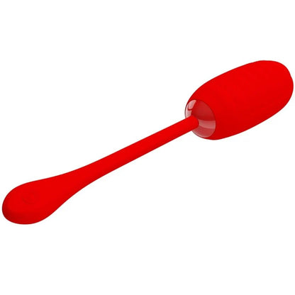 PRETTY LOVE - OEUF VIBRANT RECHARGEABLE KIRK ROUGE White Smoke Rojo,Violeta,Verde