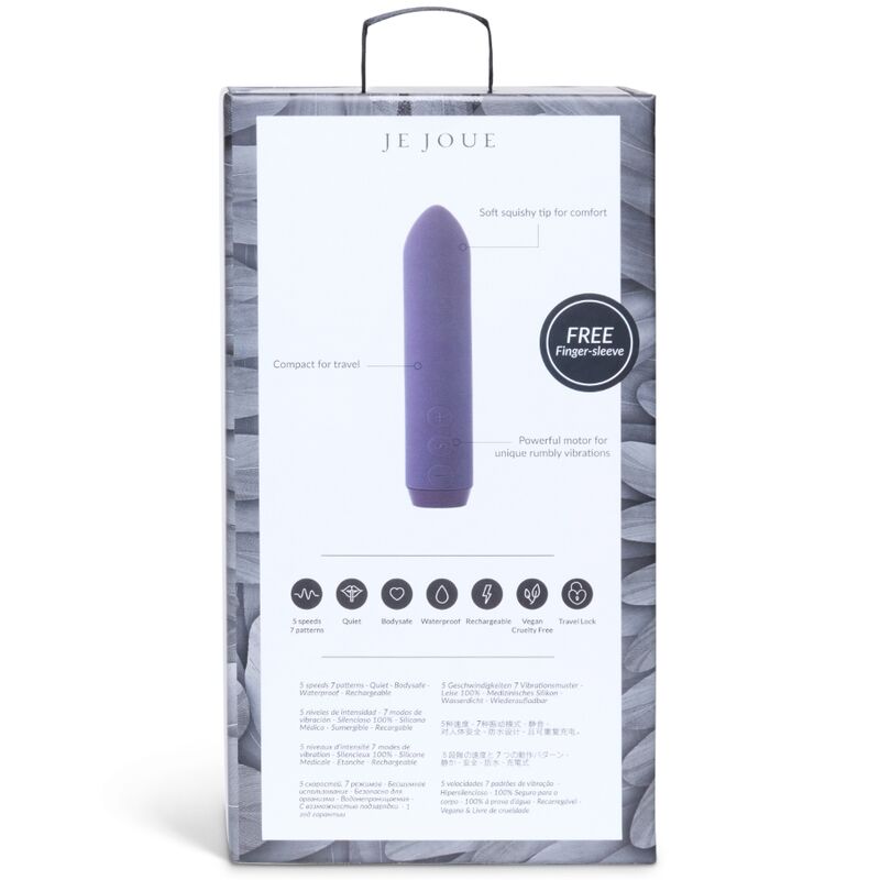 JE JOUE - VIBRATEUR BULLET CLASSIQUE White Smoke