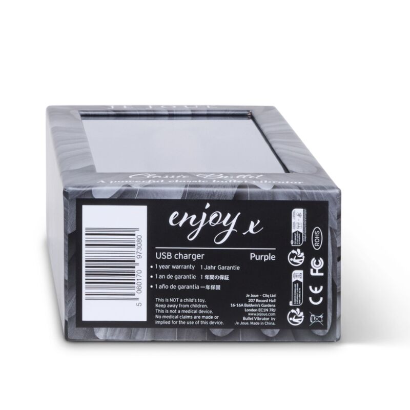 JE JOUE - VIBRATEUR BULLET CLASSIQUE White Smoke