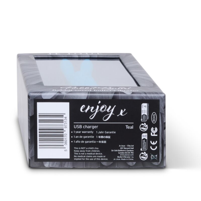 JE JOUE - BULLET RABBIT TEAL STRONG White Smoke