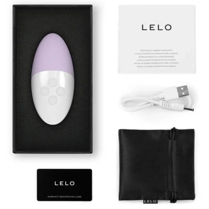 LELO - SIRI 3 MASSEUR CLITORIS CALME LAVANDE White Smoke Violet,Rose,Vert