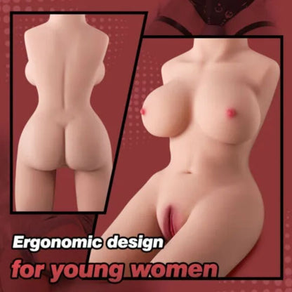 TORSO FEMENINO REALÍSTICO MODELO 2 Brown