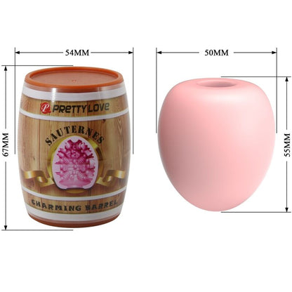 MASTURBADOR MASCULINO HUEVO ROSA MODELO 2 White Smoke Rosa,Natural,Blanco