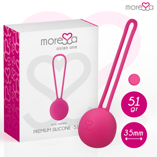 MORESSA - OSIAN ONE PREMIUM SILICONE ROSE White Smoke Fucsia