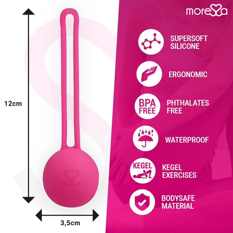 MORESSA - OSIAN ONE PREMIUM SILICONE ROSE White Smoke Fucsia,Azul