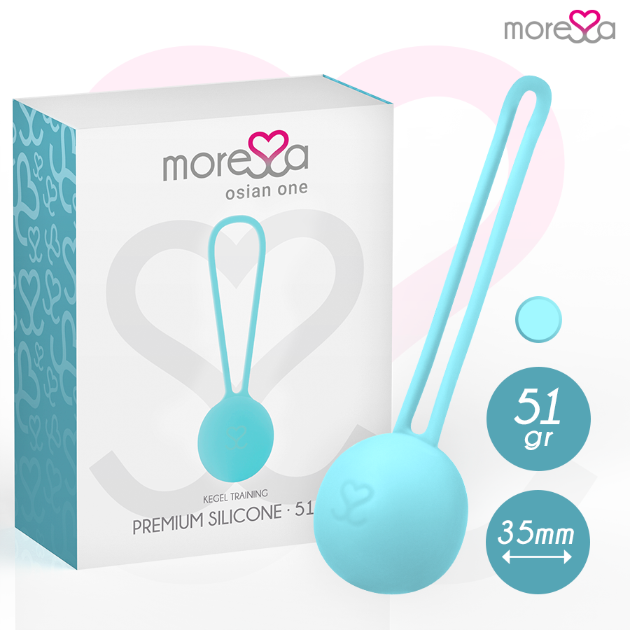MORESSA - OSIAN ONE PREMIUM SILICONE ROSE White Smoke Azul