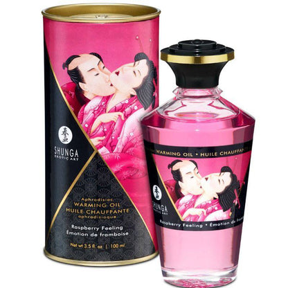 SHUNGA - HUILE DE MASSAGE EFFET CHALEUR SAVEUR INTENSE DE CERISE 100 ML White Smoke Framboise