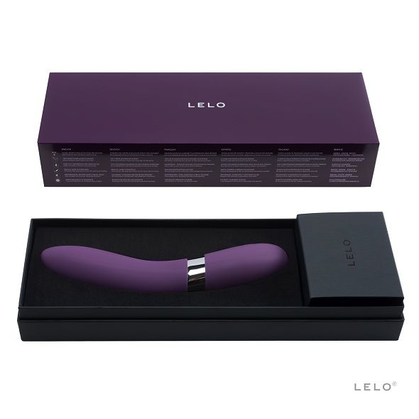 LELO - VIBRATEUR DE LUXE ELISE 2 LILAS White Smoke Violet,Noir