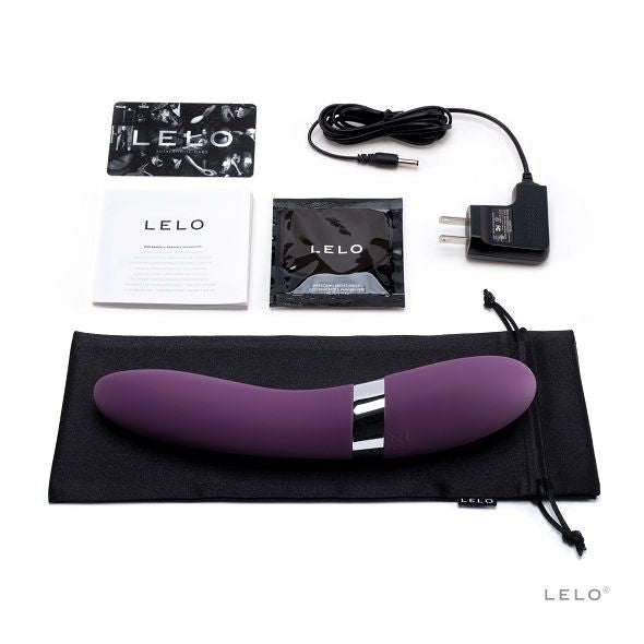 LELO - VIBRATEUR DE LUXE ELISE 2 LILAS White Smoke Violet,Noir