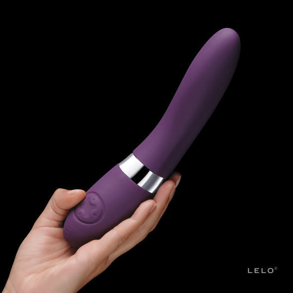 LELO - VIBRATEUR DE LUXE ELISE 2 LILAS Black Violet,Noir