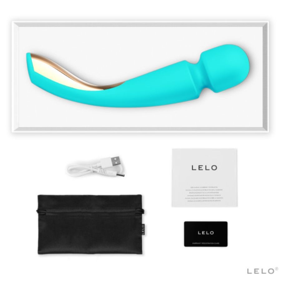 LELO - SMART WAND 2 NOIR White Smoke NEGRO,TURQUESA,BURDEOS