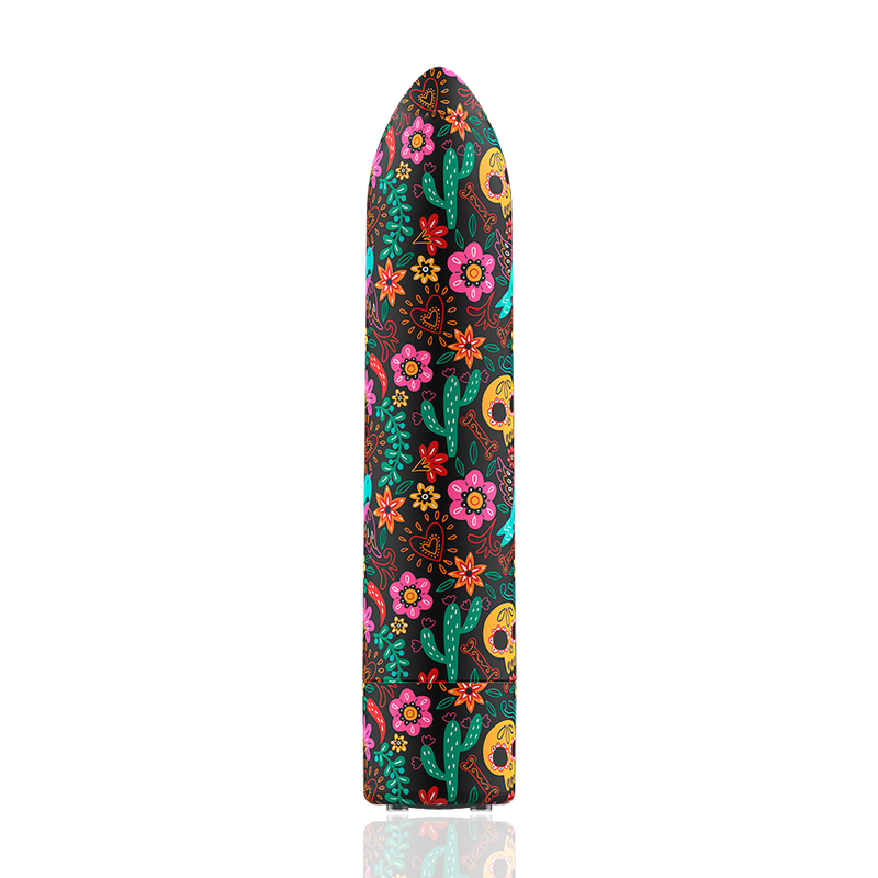 CUSTOM BULLETS - BULLETS PERSONNALISÉS RECHARGEABLE FLORAL 10 INTENSITIES White Smoke