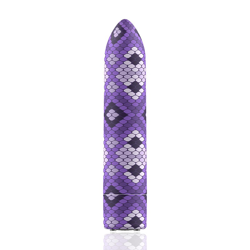CUSTOM BULLETS - RECHARGEABLE SNAKE PURPLE MAGNETIC BULLET 10V White Smoke