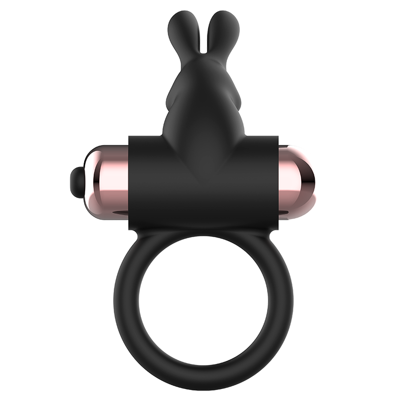COQUETTE CHIC DESIRE - COCKRING AVEC VIBRATEUR NOIR/ OR - Naturel Ethique