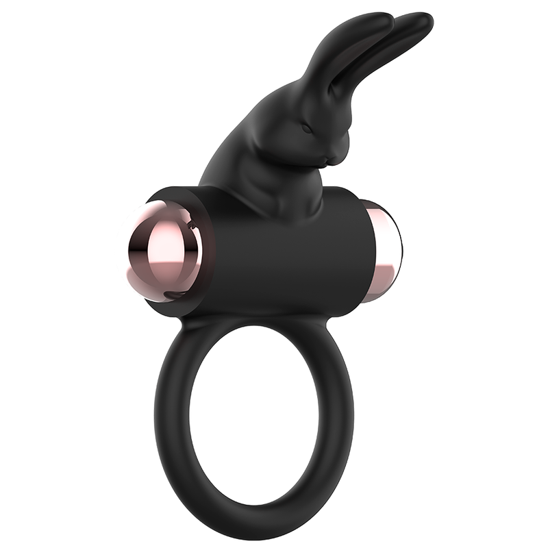 COQUETTE CHIC DESIRE - COCKRING AVEC VIBRATEUR NOIR/ OR - Naturel Ethique