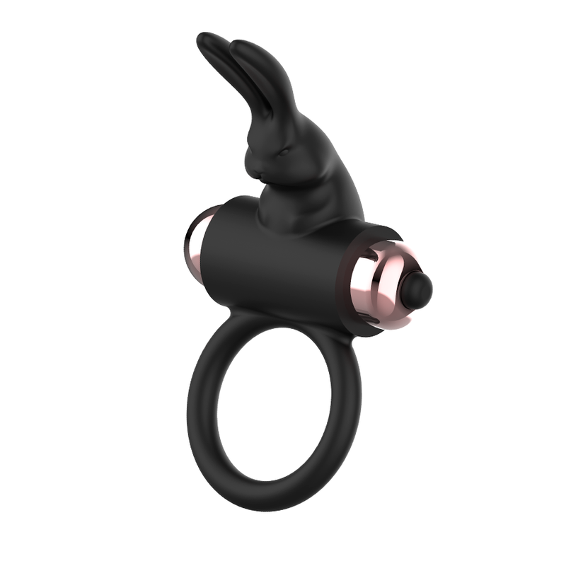 COQUETTE CHIC DESIRE - COCKRING AVEC VIBRATEUR NOIR/ OR - Naturel Ethique