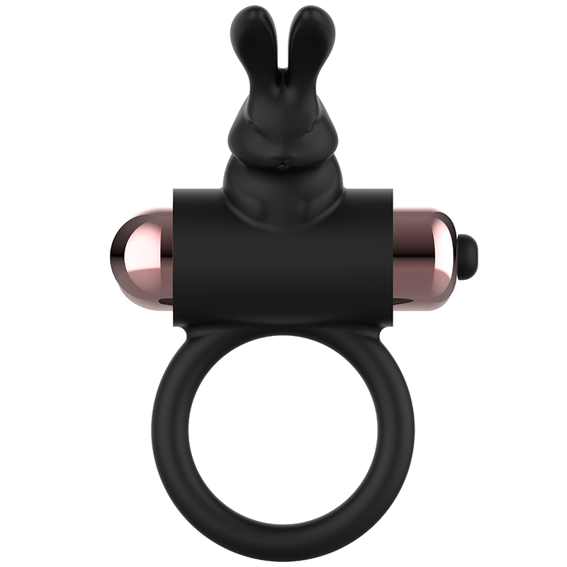 COQUETTE CHIC DESIRE - COCKRING AVEC VIBRATEUR NOIR/ OR - Naturel Ethique