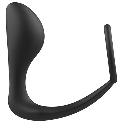 ADDICTED TOYS - PLUG ANAL AVEC ANNEAU EN SILICONE NOIR - Naturel Ethique