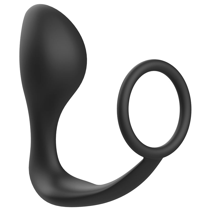ADDICTED TOYS - PLUG ANAL AVEC ANNEAU EN SILICONE NOIR - Naturel Ethique